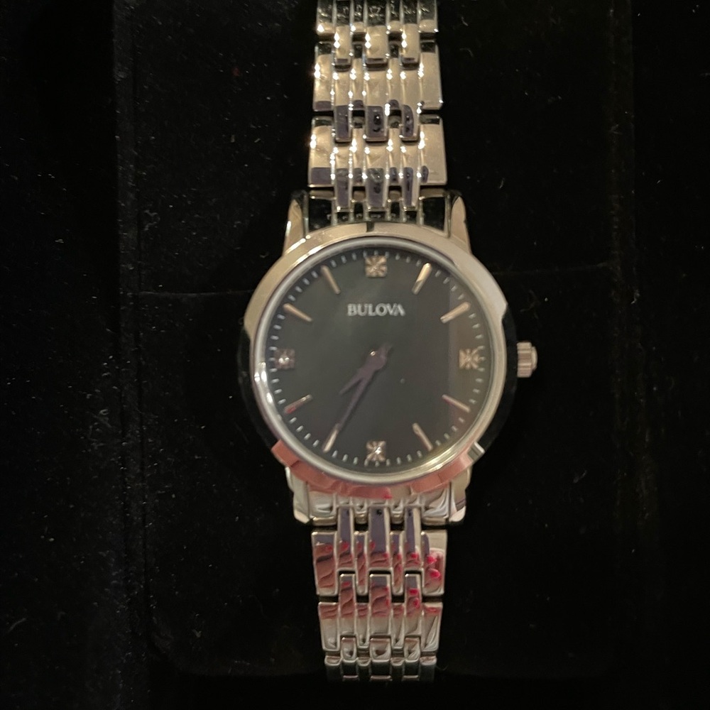 Bulova Black Gift Box